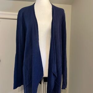 Eileen Fisher Linen sweater with details L
